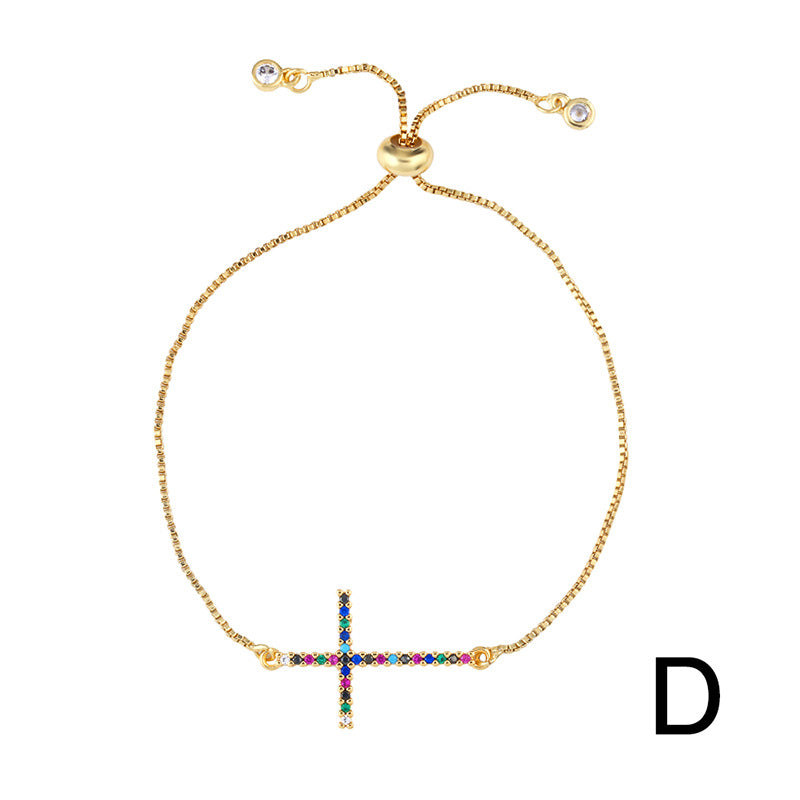 Adrianna Dainty Shell Zircon Bracelet