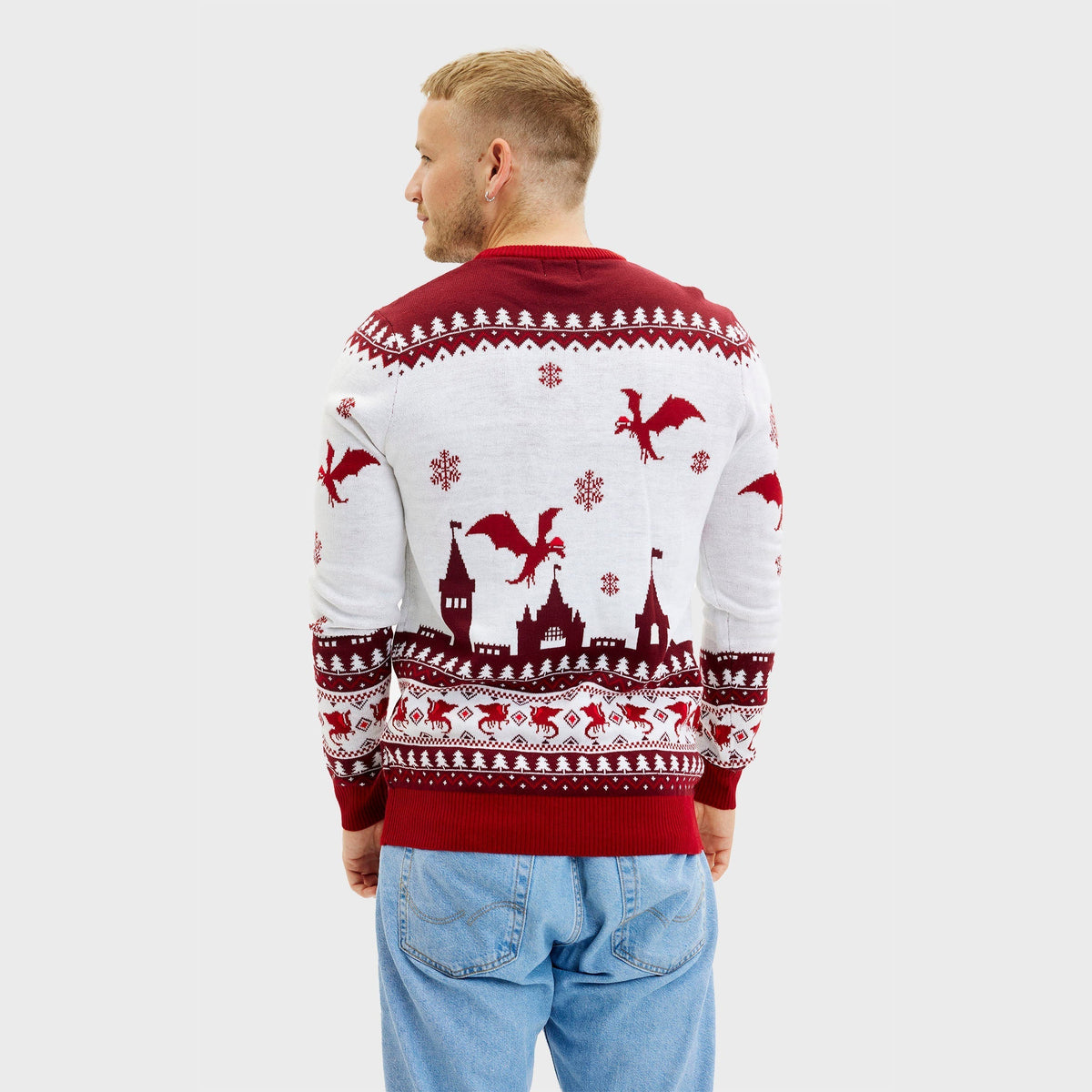 Santa Claus Is Coming Christmas Sweater Men's
