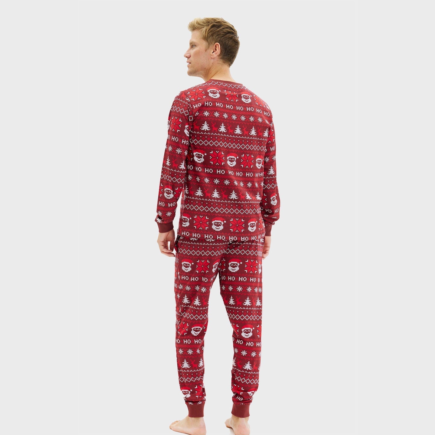 Ho Ho Ho Christmas Pajamas Men's