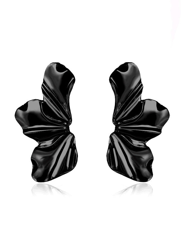 Flower Shape Color Earrings Accessories