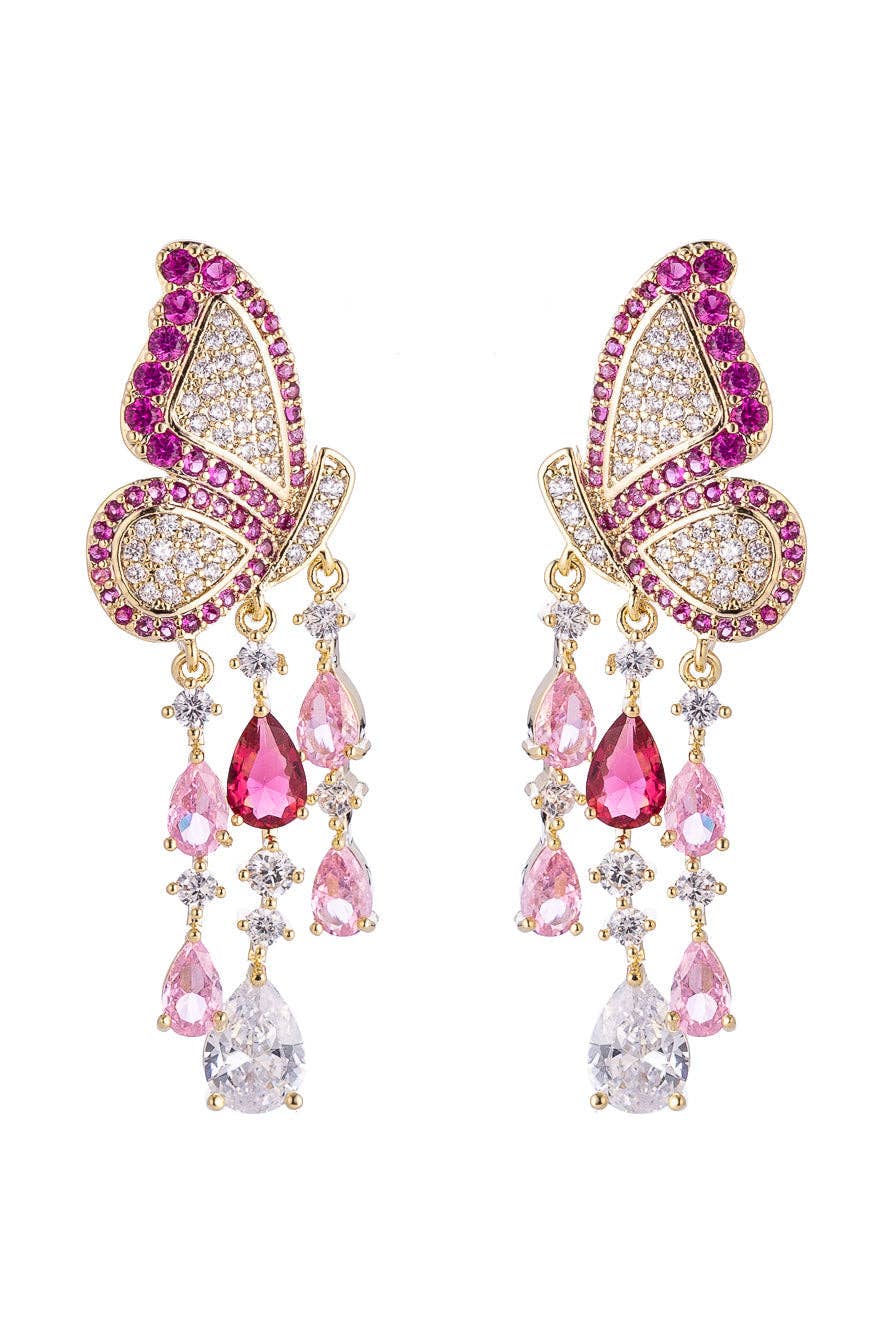 Farfalla Cz Earrings
