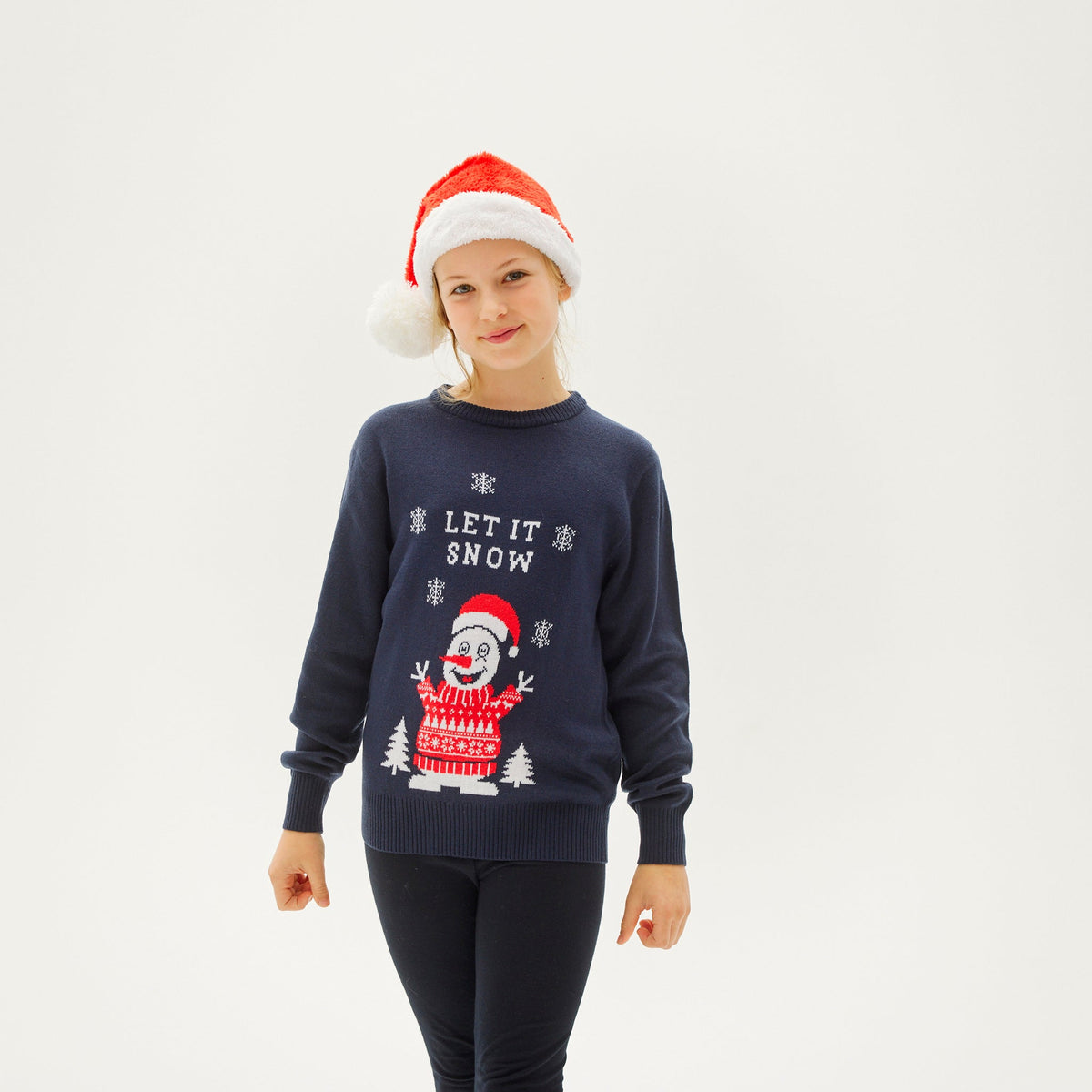 Let It Snow Christmas Sweater Kids