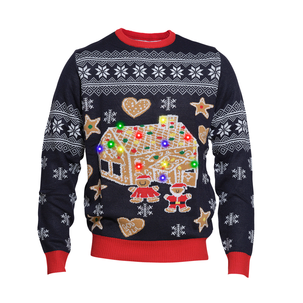 The Gingerbread Christmas Sweater Men's
