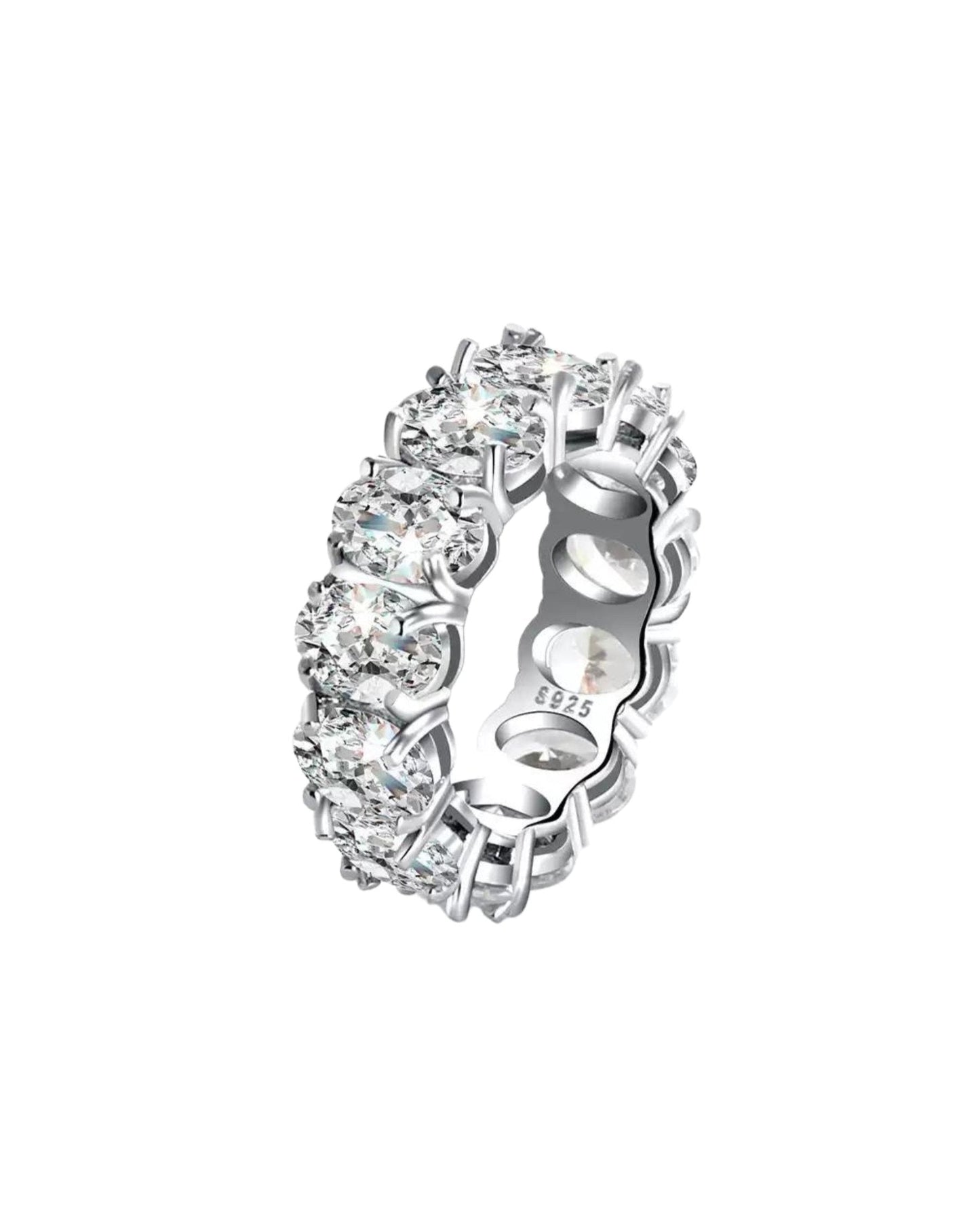 Sterling Silver Eternity Band Ring