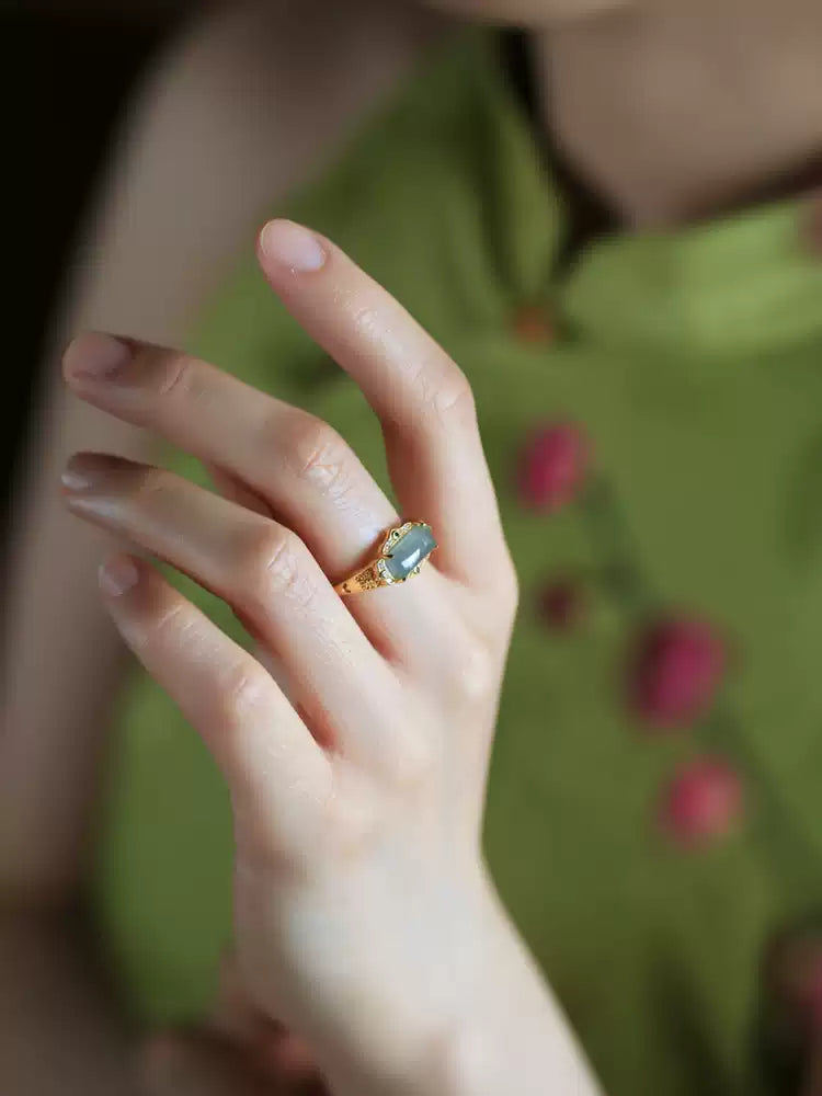 Kiera Emerald Ring
