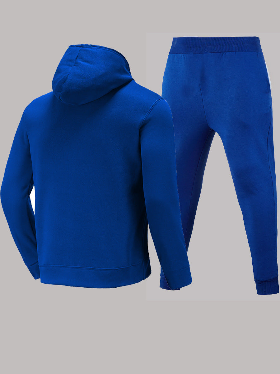 Women's Hoodie and Sweatpants Set with Festive Christmas Pattern