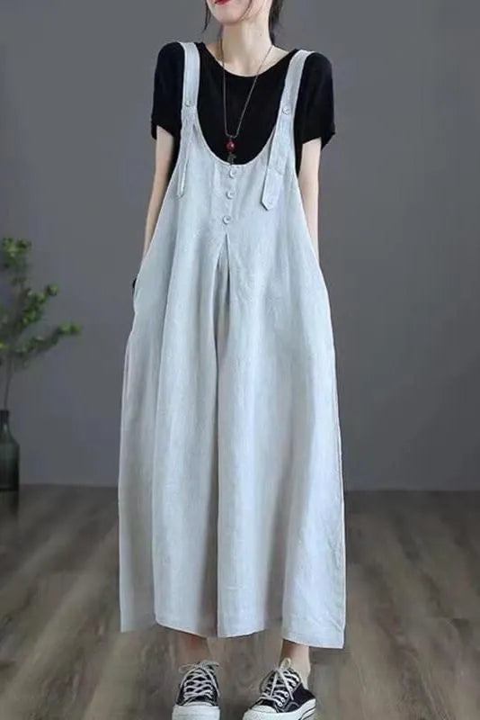 Wide Leg Jumpsuits Dungarees