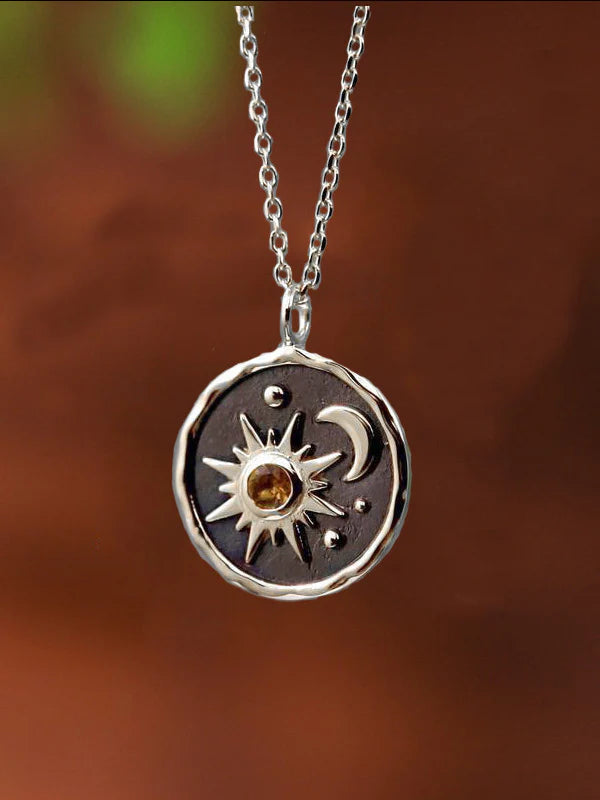 Sun Moon Necklace