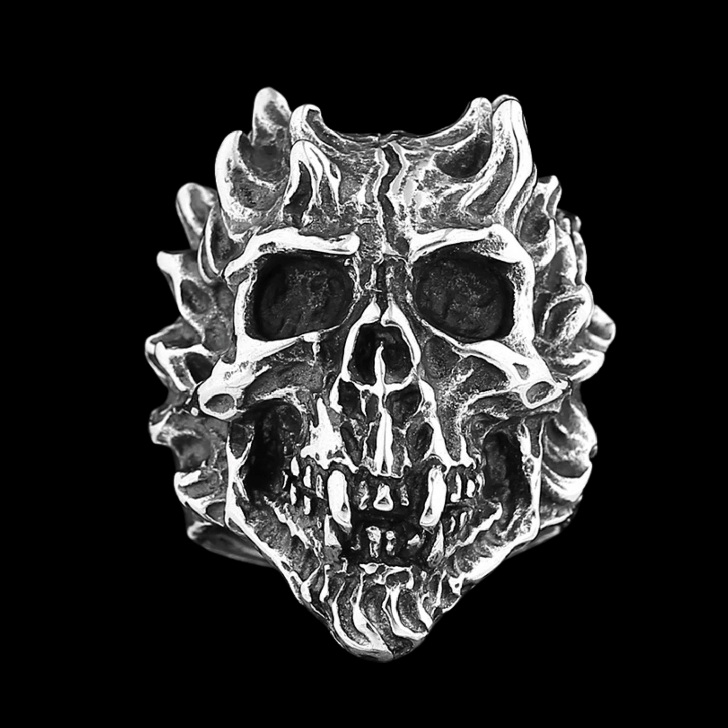 Hellfire Skull Ring