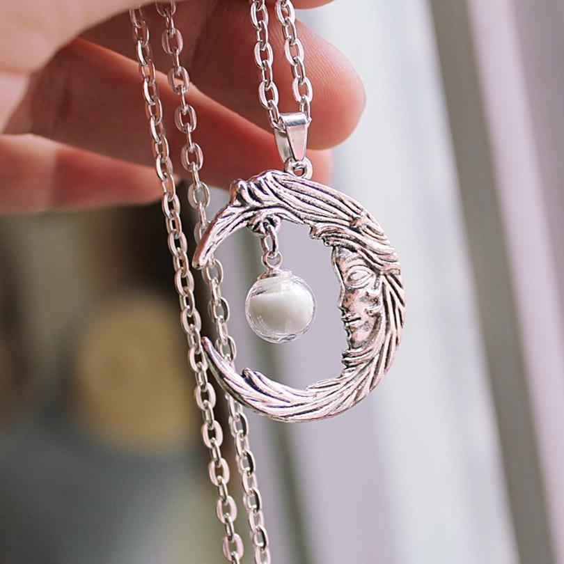 Enchanted Moon Glow in the Dark Necklace