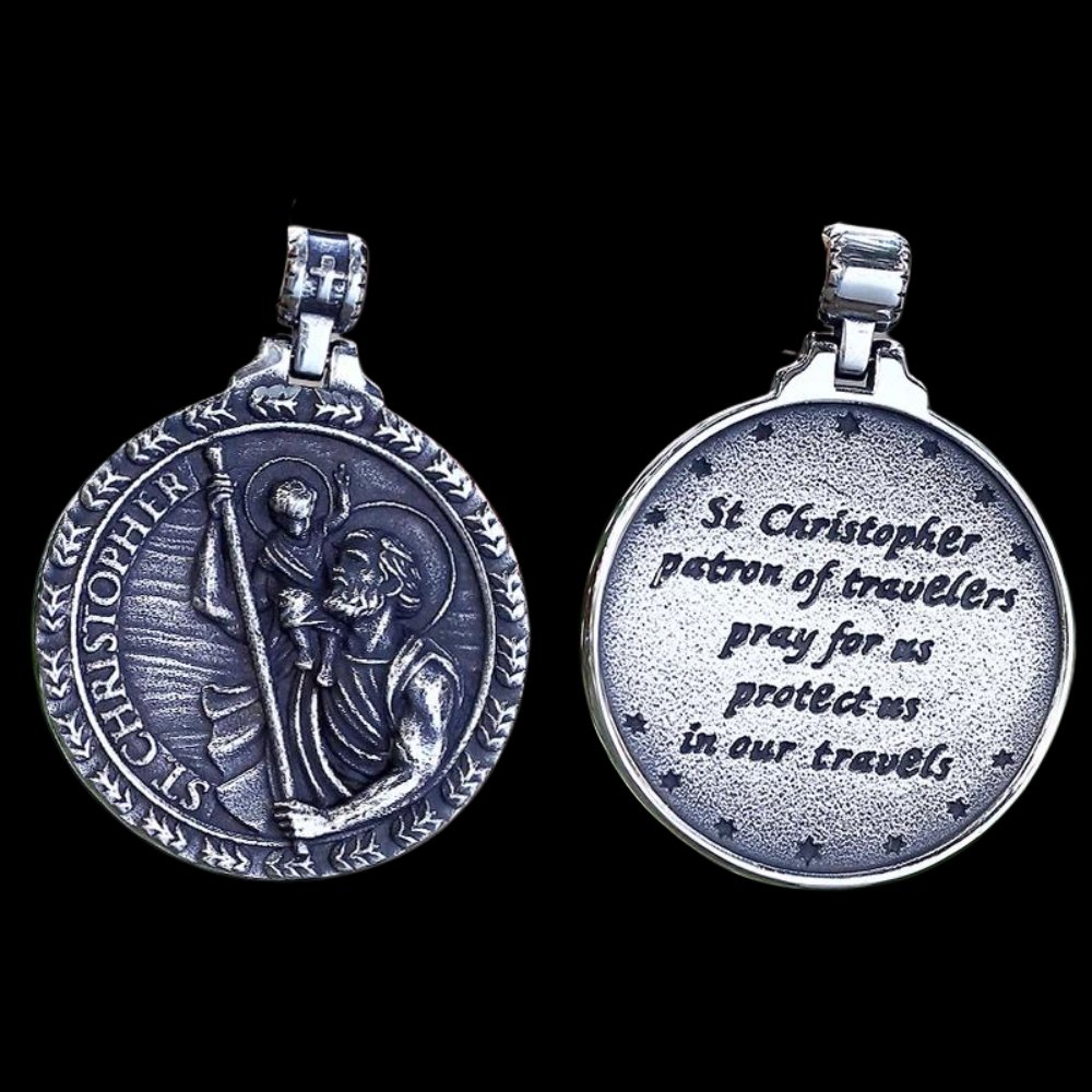 Saint Christopher Patron of Travellers Pendant