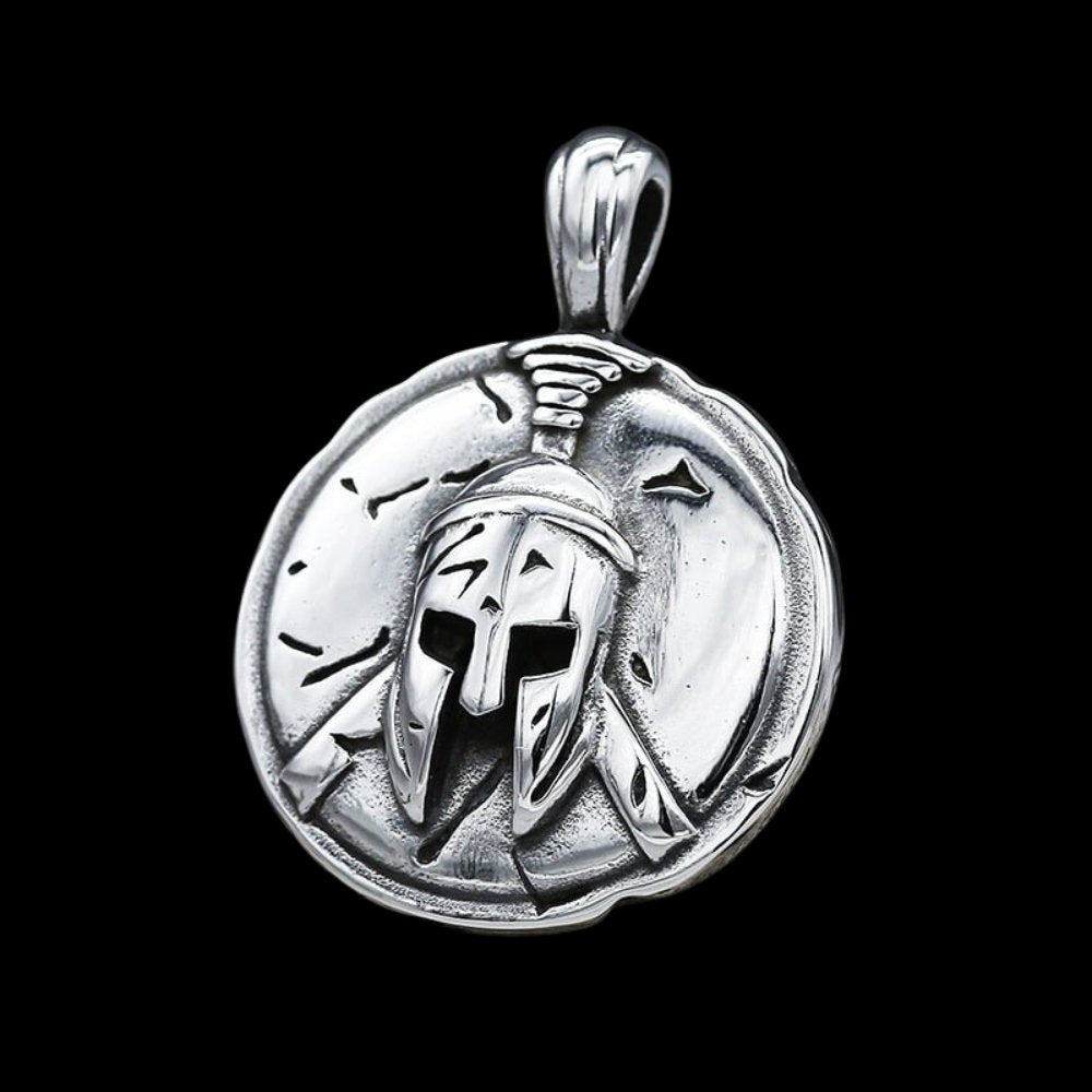 Spartan Warrior Helmet Pendant