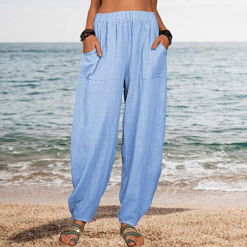 Cotton and Linen Trousers
