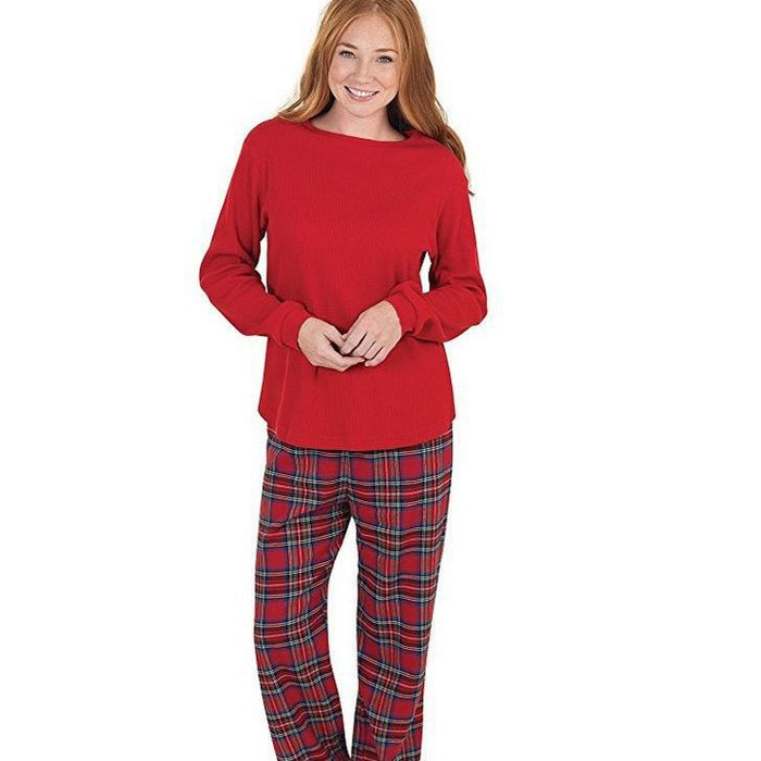 Plaid Christmas Pajama Set for the Whole Family