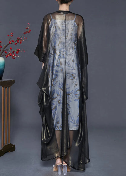 Unique Blackish Green Oversized Silk Upf 50+ Cardigans Spring