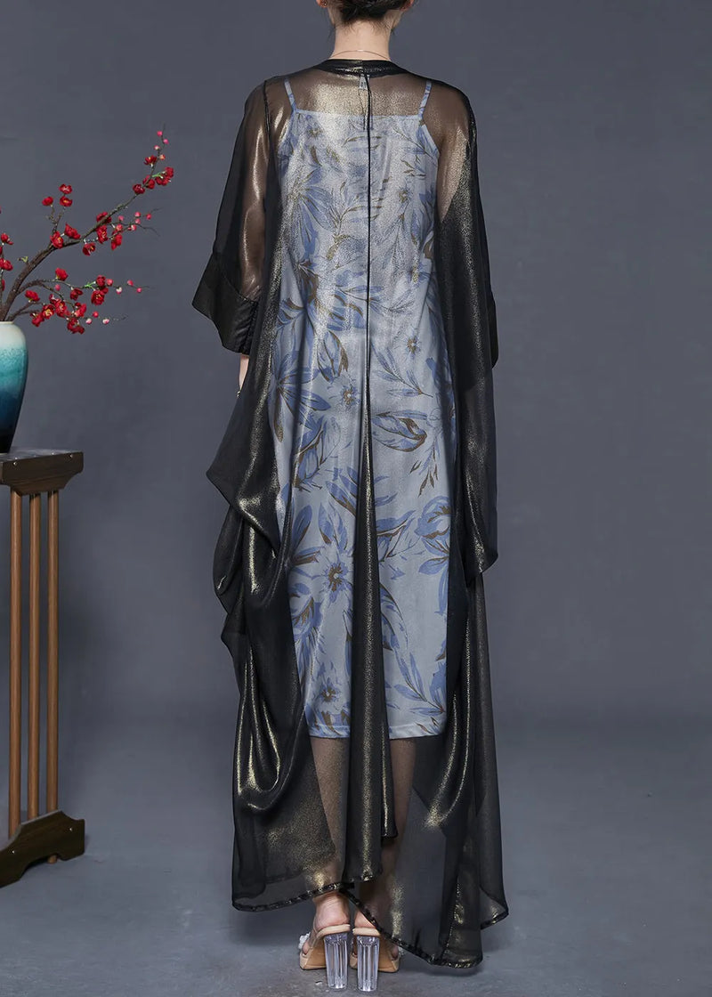Unique Blackish Green Oversized Silk Upf 50+ Cardigans Spring