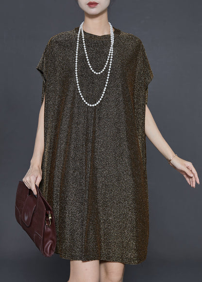 Diy Golden Oversized Mini Dresses Summer