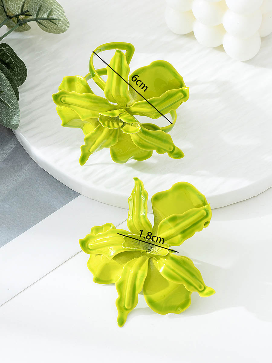 Flower Shape Bracelet Accessories + Rings Accessories