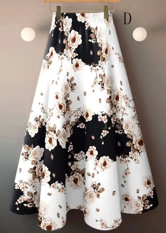 And Versatile High Waisted Ice Silk Skirt for Summer