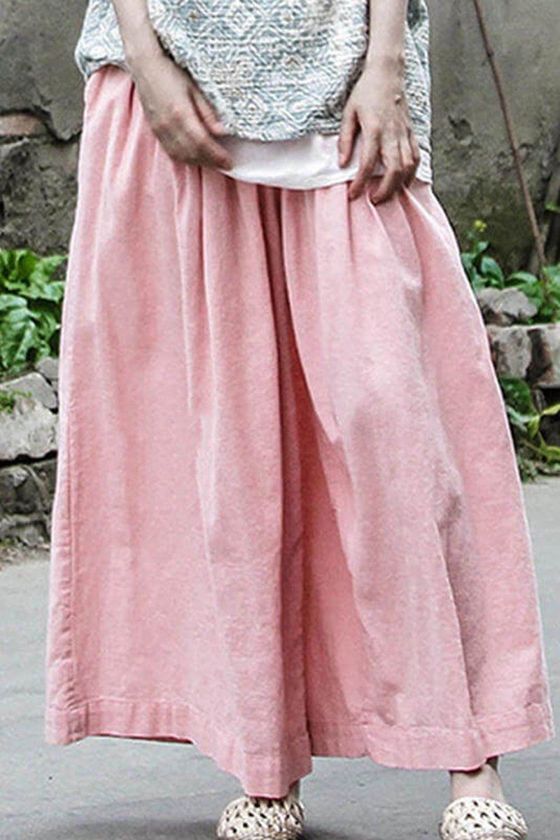 Original Designer Loose Long Cotton Linen Pants Outfits