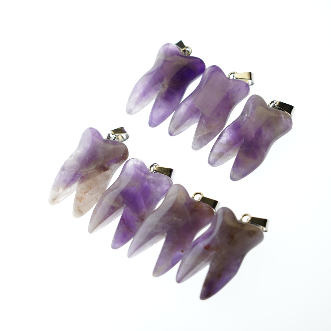 1.2 Inch Mixed Crystal Pendant for Spiritual Healing