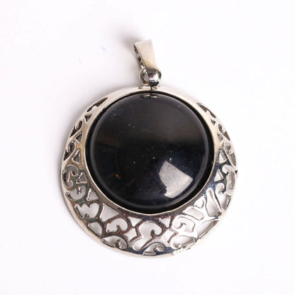 1.5 Inch Healing Chakra Quartz Stone Pendant for Energy Balance
