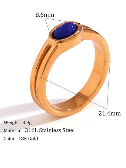 Natural Stone Ring