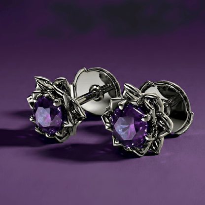 Mystic Bloom Topaz Earrings