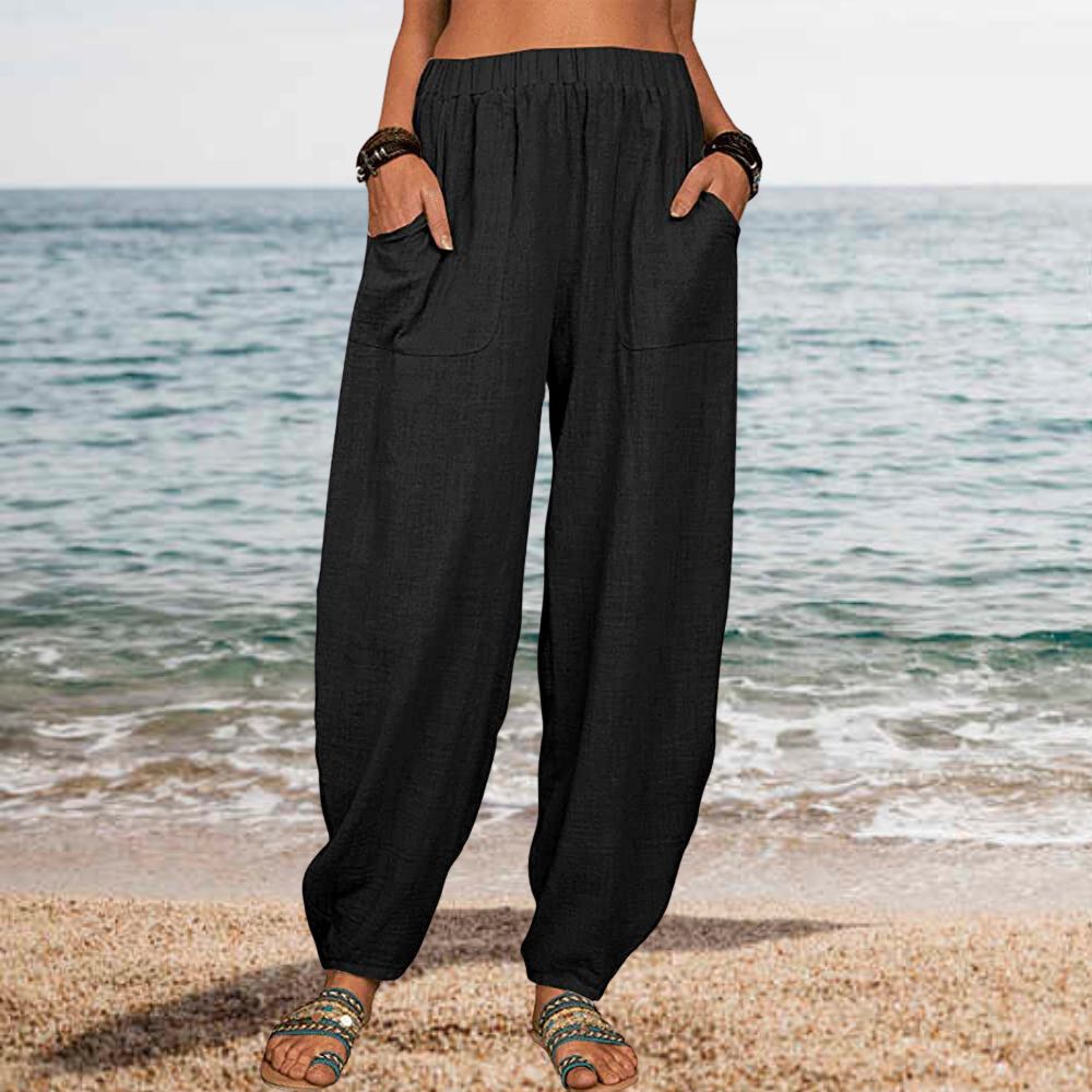 Cotton and Linen Trousers