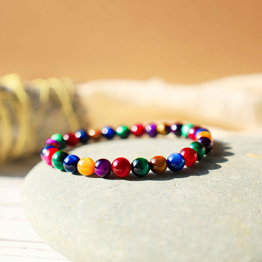 10mm Tiger Eye Courage & Strength Bracelet