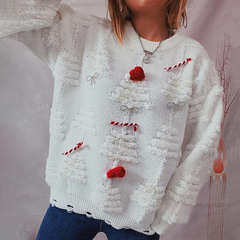 Christmas Sweater with Cheerful Design