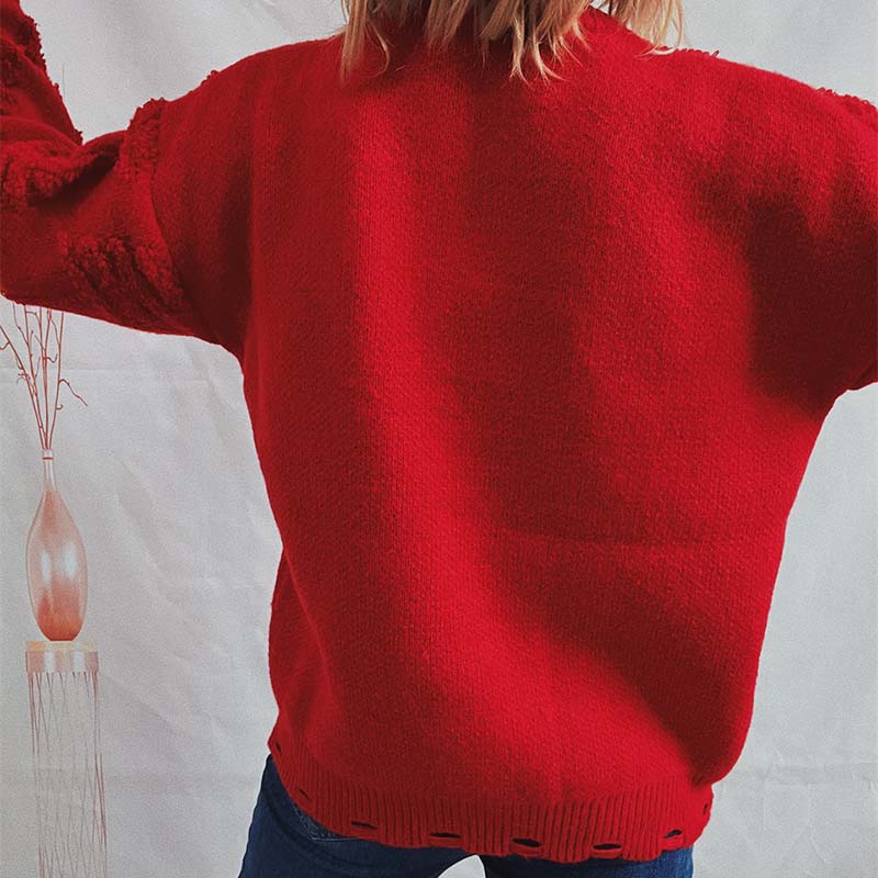 Christmas Sweater with Cheerful Design