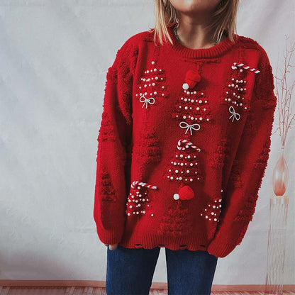 Christmas Sweater with Cheerful Design