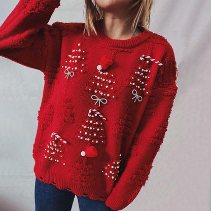 Christmas Sweater with Cheerful Design