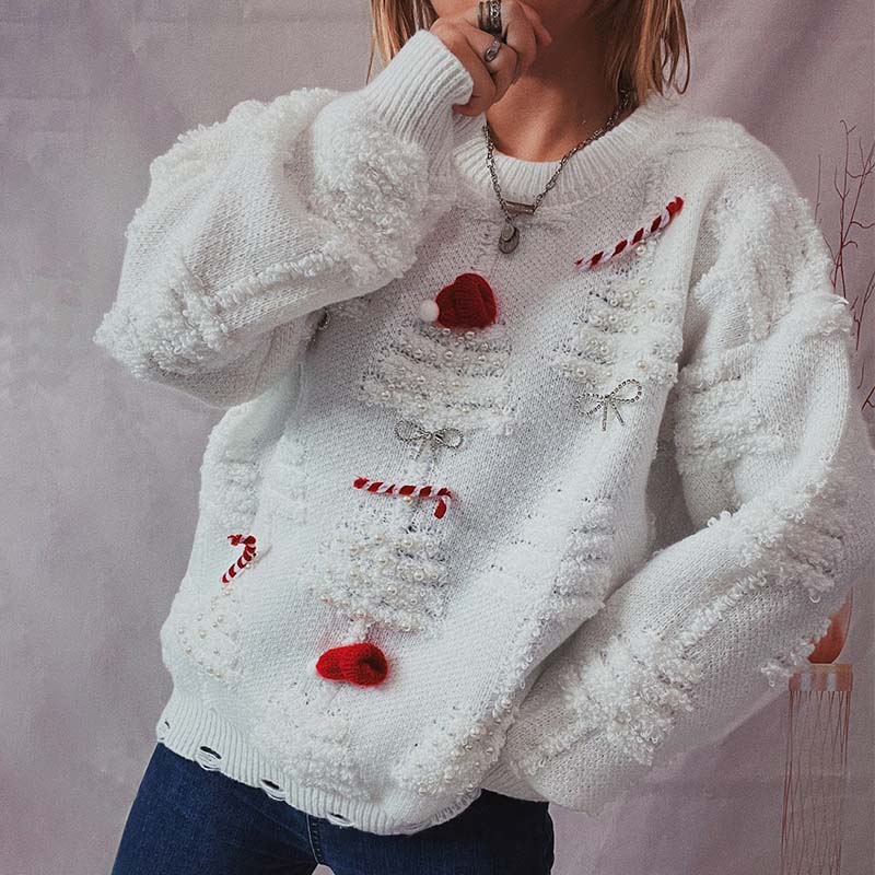 Christmas Sweater with Cheerful Design