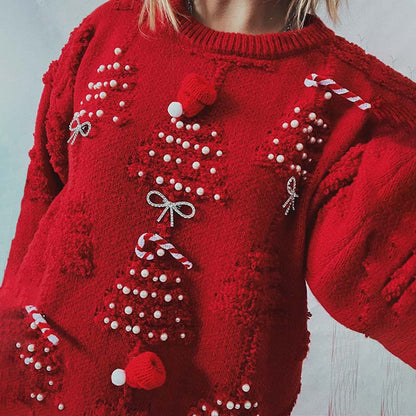 Christmas Sweater with Cheerful Design