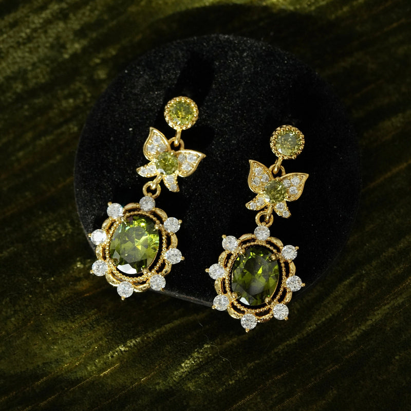 Verdant Flutter Earrings