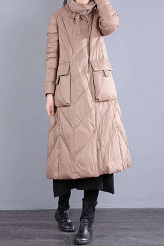 Loose Thick Long Coat Warm Down Coat