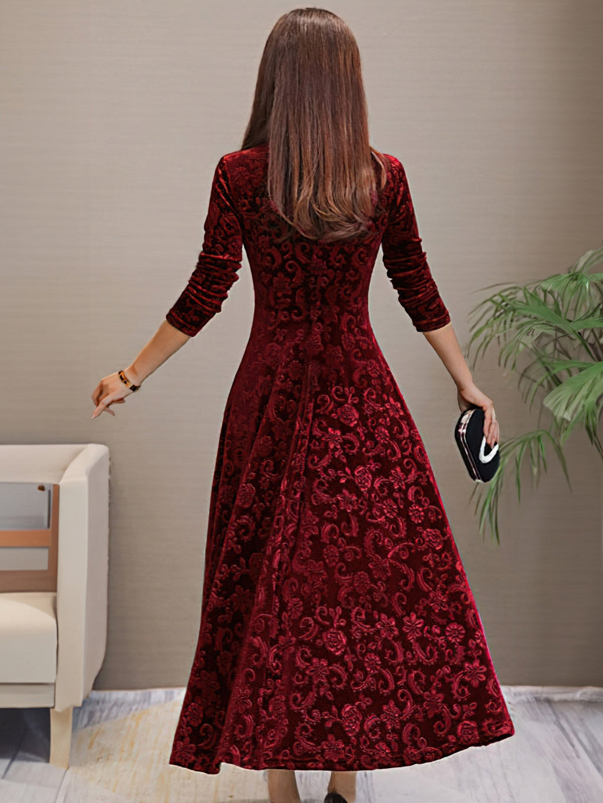 Nancy | Luxurious Holiday Dress