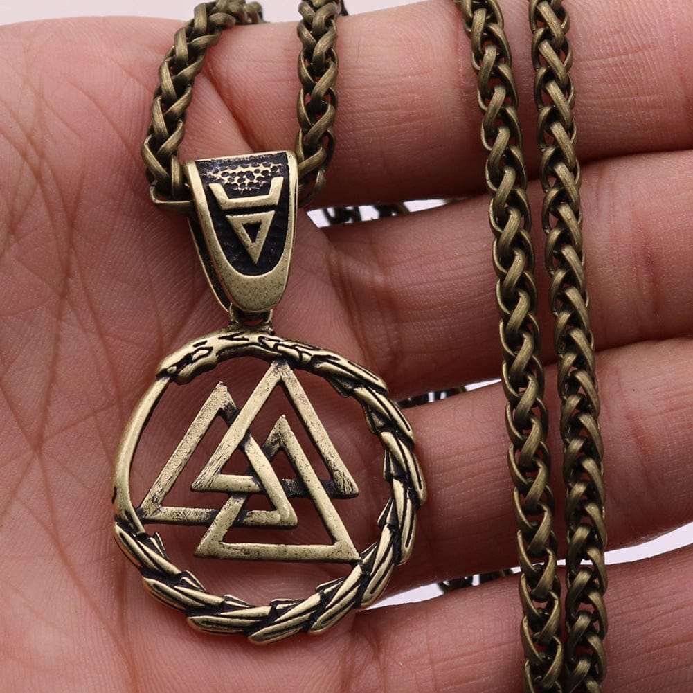 Odin’s Knot Dragon Necklace