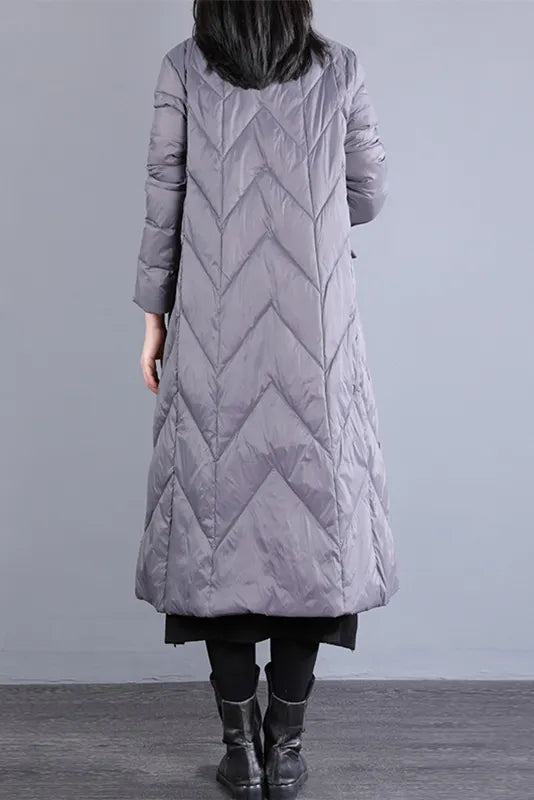 Loose Thick Long Coat Warm Down Coat