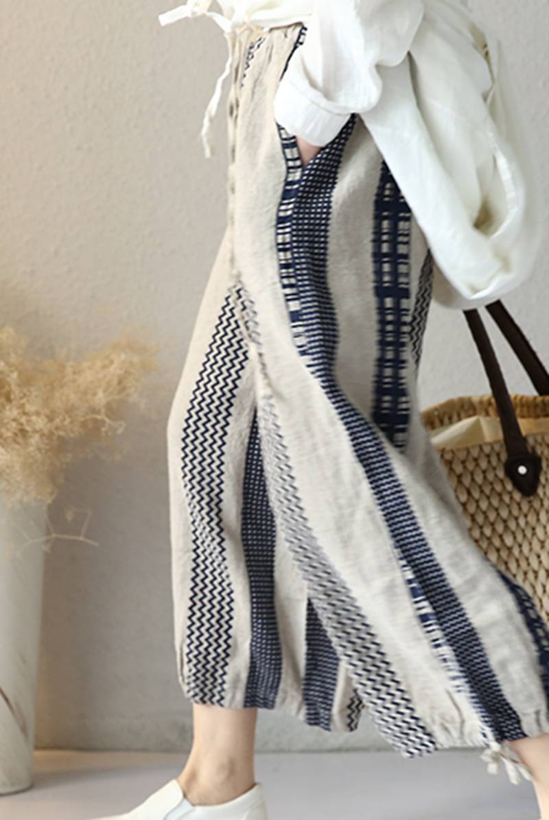 Linen Pants for Loose Trousers