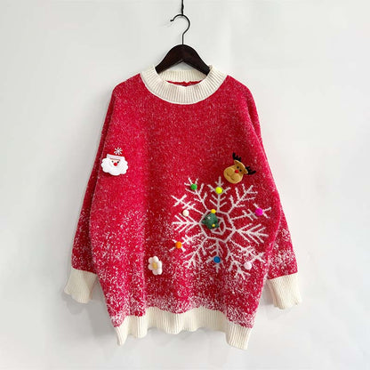 Christmas Sweater and Scarf Set
