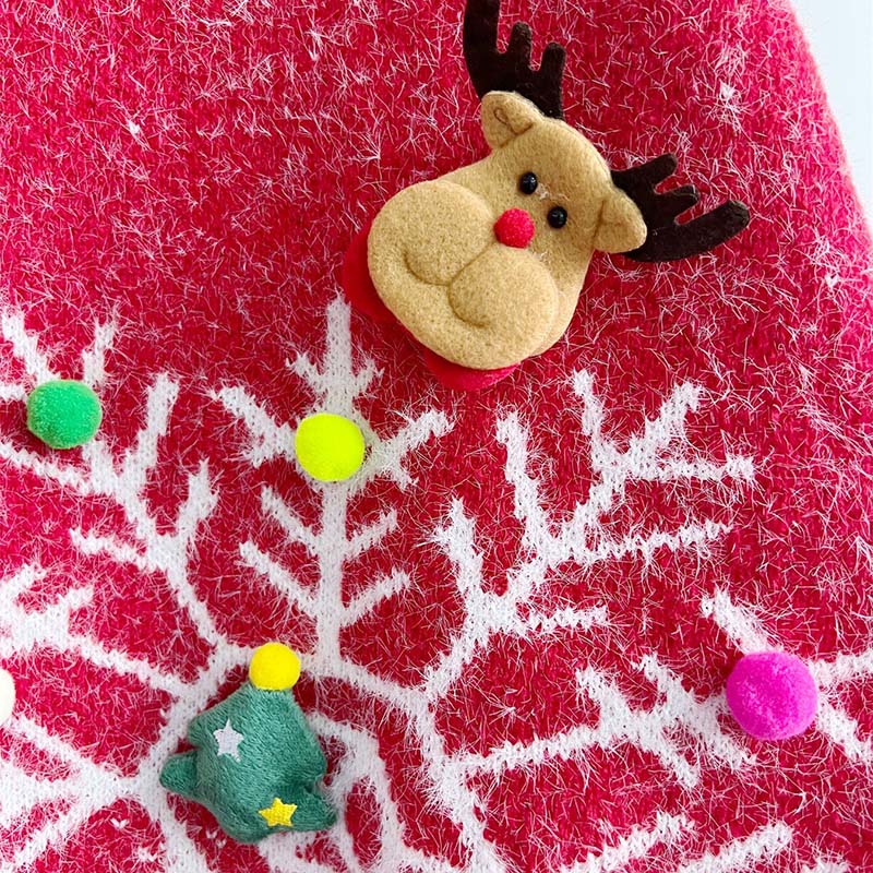 Christmas Sweater and Scarf Set