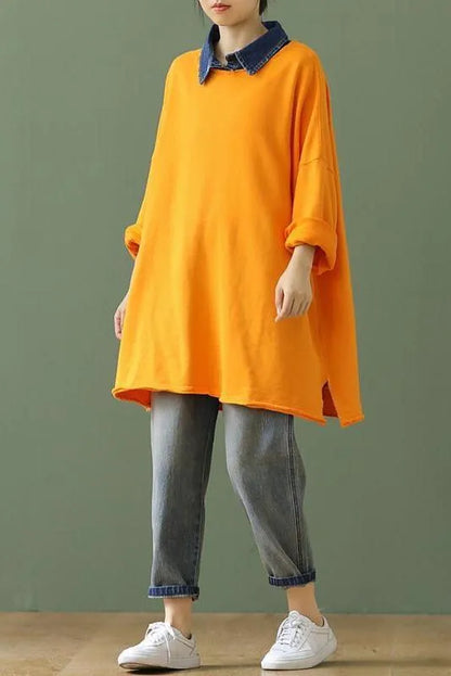 Limited Stock- Stitching Color Contrast T-shirt