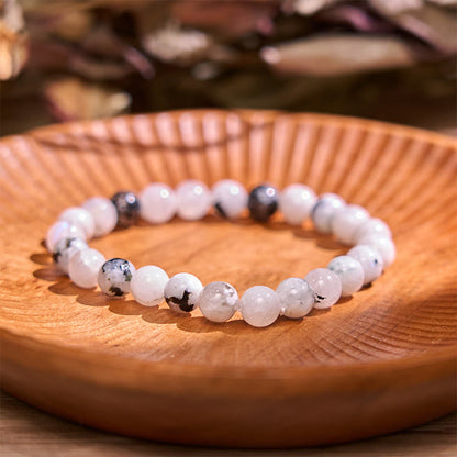 Buddha Stone Various Crystals Malachite Lazurite Lapis Lazuli Hemimorphite Calmness Bracelet