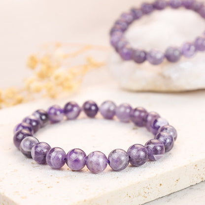 Buddha Stone Various Crystals Malachite Lazurite Lapis Lazuli Hemimorphite Calmness Bracelet