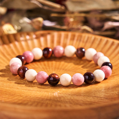 Buddha Stone Various Crystals Malachite Lazurite Lapis Lazuli Hemimorphite Calmness Bracelet