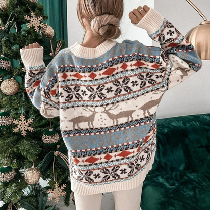 Turtleneck Sweater for Women Christmas