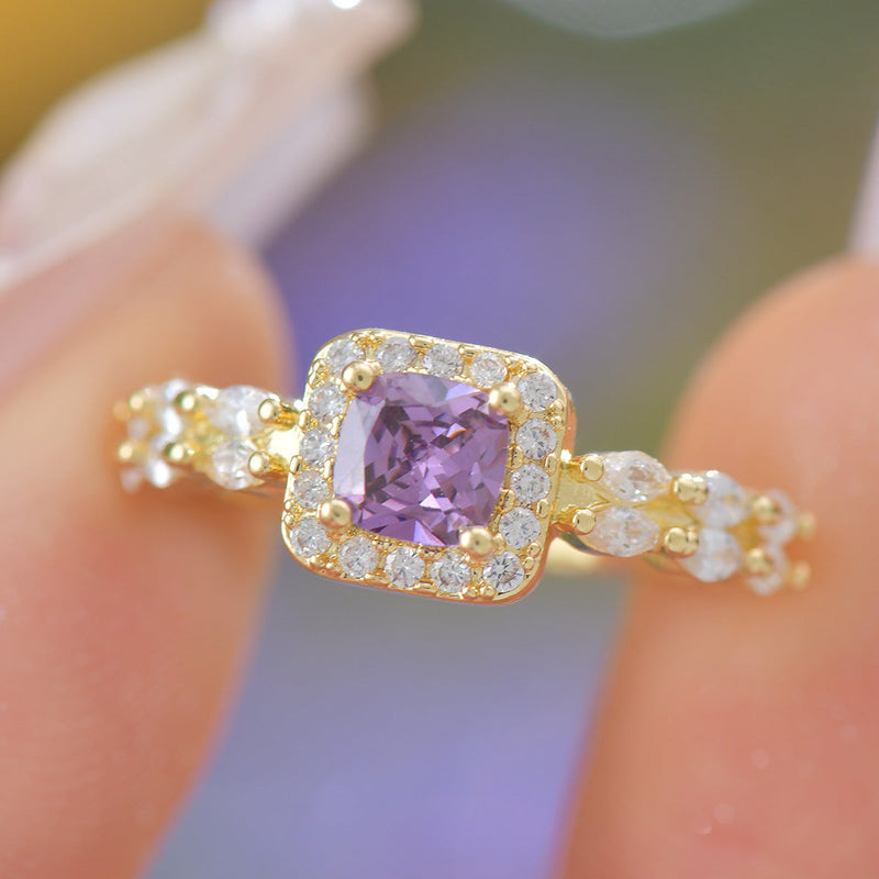 Angelica Amethyst Ring